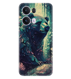 Oppo Reno 13F Kılıf Boutique Baskılı Resimli Bears Pcode -081