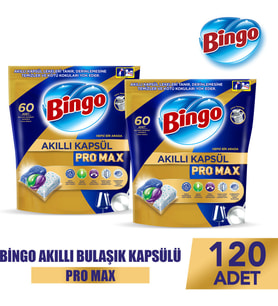 Akıllı Kapsül Pro Max Bulaşık Makinesi Deterjanı Tableti 120 Adet