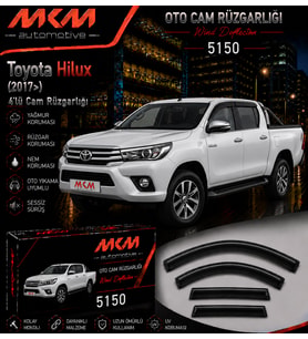 Toyota Hilux (2017>) 4'lü Mugen Cam Rüzgarlığı