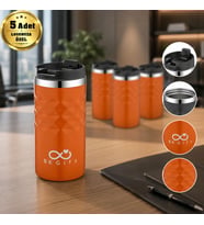 Logonuza Özel 5 Adet 5340 Çelik Kupa 300 ml Termos Özellikli Kurumsal Mug