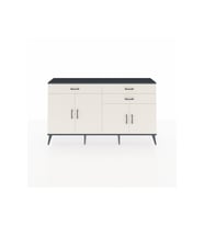 Arges Konsol 2 Raflı 3 Çekmeceli 4 Kapaklı 176x30x99 Antrasit-Aytaşı