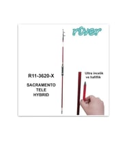 SACRAMENTO TELE HYBRİD 2.10m 60-135gr, KARBON BOAT-TEKNE KAMIŞI