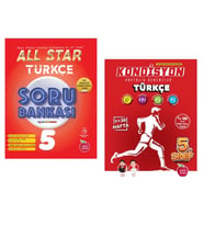 Newton Yayınları 5.sınıf All Star Türkçe Soru Bankası + Türkçe Kondisyon Deneneme 37 Hafta