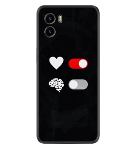 Vivo Y15S Y32 Y33S Y51 Y53S Kılıf Desemli Silikon Love Brain 1722