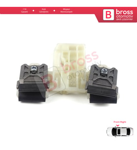 Skoda Fabia MK2 5J MG 542 545 2006-2014 5-Kapı 5J1837402 İçin Elektrikli Ön Sağ Cam Kriko Klipsi