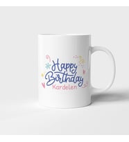 İyi Ki Doğdun Happy Birthday Baskılı Kupa Bardak Model 2