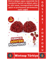 #Ponpon Hafif Esnek Okul Yıl Sonu Gösteri Etkinlik Tören Spor Dans Şık Ekstra Dolgun Ponpon 1 Çift