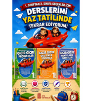 1. Sınıftan 2.Sınıfa Geçenler İçin Derslerimi Yaz Tatilinde Tekrar Ediyorum Seti -10