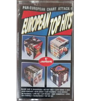 (Plak Değildir KASET tir) Pan-European Chart Attack-1 European Top Hits Kaset