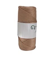 Makrome İpi 3mm Polyester Açık Karamel