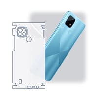SChitec Realme C21 Uyumlu Fullbody Arka Kaplama Hidrojel Koruyucu Film