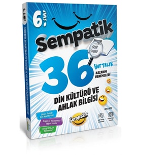 Ünlüler Karması 6.Sınıf Din Kültürü Sempatik 36 Haftalık Kazanım Denemeleri