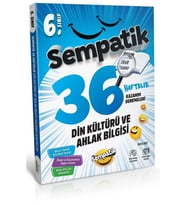 Ünlüler Karması 6.Sınıf Din Kültürü Sempatik 36 Haftalık Kazanım Denemeleri