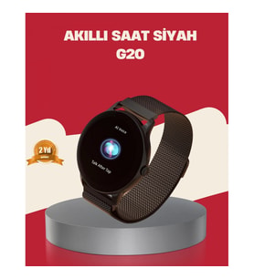 Mey İthalat® Haino Teko G20 Mini – Şık, Suya Dayanıklı, Bildirim ve Spor Modlu Akıllı Saat