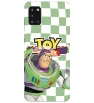 Samsung Galaxy A31 Uyumlu Toy Story Buzz Desenli Şeffaf Telefon Kılıfı