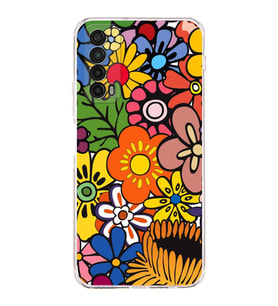 PrintiFy Huawei P Smart 2021 ile Uyumlu Retro Color 2  Kamera Korumalı Şeffaf  Kılıf