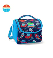 Coral High Kids Lacivert Mavi Uzay Desenli Thermo Beslenme Çantası 11807