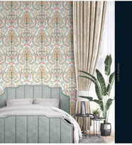 Adawall Tropicano Renkli Damask Desen Duvar Kağıdı 9901-3