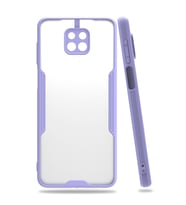 Redmi Note 9S Kılıf Platin Silikon - Lila
