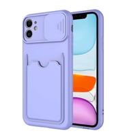 Lexroo iPhone 11 Kılıf Kartix Kılıf - Lila