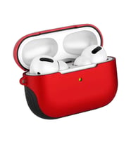 Lexroo Airpods Pro Kılıf Shockproof Silikon - Kırmızı