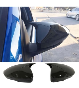 Skoda Octavia Mk2 A5 Facelift Batman Yarasa Ayna Kapağı Piona Black ABS 2009 2010 2011 2012 2013