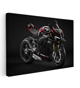 Kanvas Tablo Ducati Panigale V4 SP Aerodinamik Kanatçık Ducati Tablosu Ev Ofis Duvar Dekoru