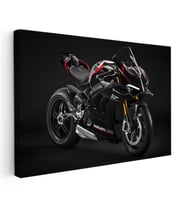 Kanvas Tablo Ducati Panigale V4 SP Aerodinamik Kanatçık Ducati Tablosu Ev Ofis Duvar Dekoru
