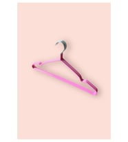 Pratik 10'lu Silikon Kaplamalı Metal Elbise Askısı 40 cm, dayanıklı ve şık