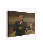 Scarface Alpacino İtalyan Mafya Kanvas Tablo-5147