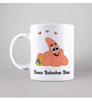 Sana Bakarken Ben (Peterick) Tasarımlı Kupa