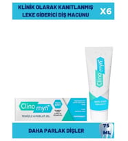 Fresh Diş Beyazlatan ve Parlatan Jel Diş Macunu 75 ml X 6 Adet