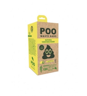 M-Pets Dışkı Toplama Poşeti 15 Yaprak Limon Kokulu 8li Paket