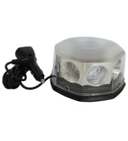 Mıknatıslı Tepe Lambası Cree Ledli Yuvarlak Kırmızı Mavi 12V / Laık110