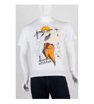 Naruto Uzumaki Unisex Pamuklu Regular Fit Tişört Large (Karışık)