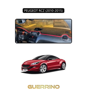PEUGEOT RCZ 2010 - 2015TORPİDO KORUMA HALISI SİYAH KENAR