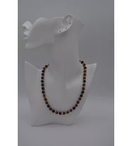 STONEAGE ÖZEL KESİM AGAT KOLYE (Altın / Dore)