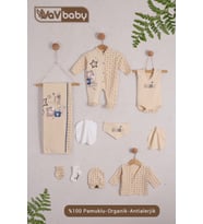 VaVBaby Organik Hastane Çıkışı 10’lu Bear Star