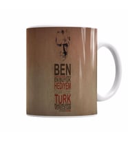 Atatürk  Kupa Bardak Porselen