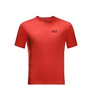 Jack Wolfskin Tech Erkek T-Shirt Kırmızı