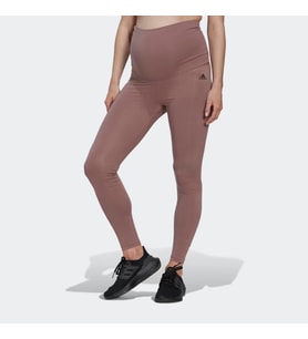 adidas HL2143 Essential Pamuklu Kadın Hamile Tayt (Mor)