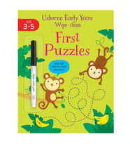 Early Years Wipe-Clean First Puzzles Usborne Publishing