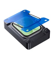 Apple Watch 7/8/9 41mm Full Ekran PPMA Kolay Uygulama Aparatlı Nano Saat Koruyuc (Siyah)