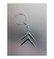 Citroen C4 Picasso Anahtarlık Metal 3D Krom Araba Anahtarlığı