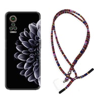 General Mobile GM 21 Pro GM 22 Pro Plus Kılıf Boyun Asklı Rasta Silikon Çiçekler 1639