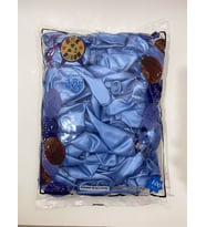 Pazariz   Balon - Mavi Metalik Balon - 100 Adet