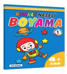 Renkli Neşeli Boyama -1 (4+Yaş)