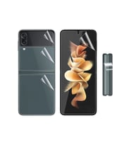 Samsung Z Flip 5 ile Uyumlu Ön & Arka Full Body Esnek Nano Çizilmez Ekran Koruyucu