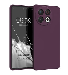 Microsonic Matte Silicone TECNO Spark 30 Pro Kılıf Mor (Mor)