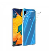 Samsung Galaxy A30 Lux Seri Premium Şeffaf Silikon Kılıf
